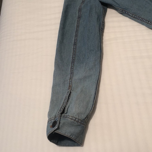 Talbots Vintage Lightweight Denim Jacket  Size 12 - Picture 7 of 10